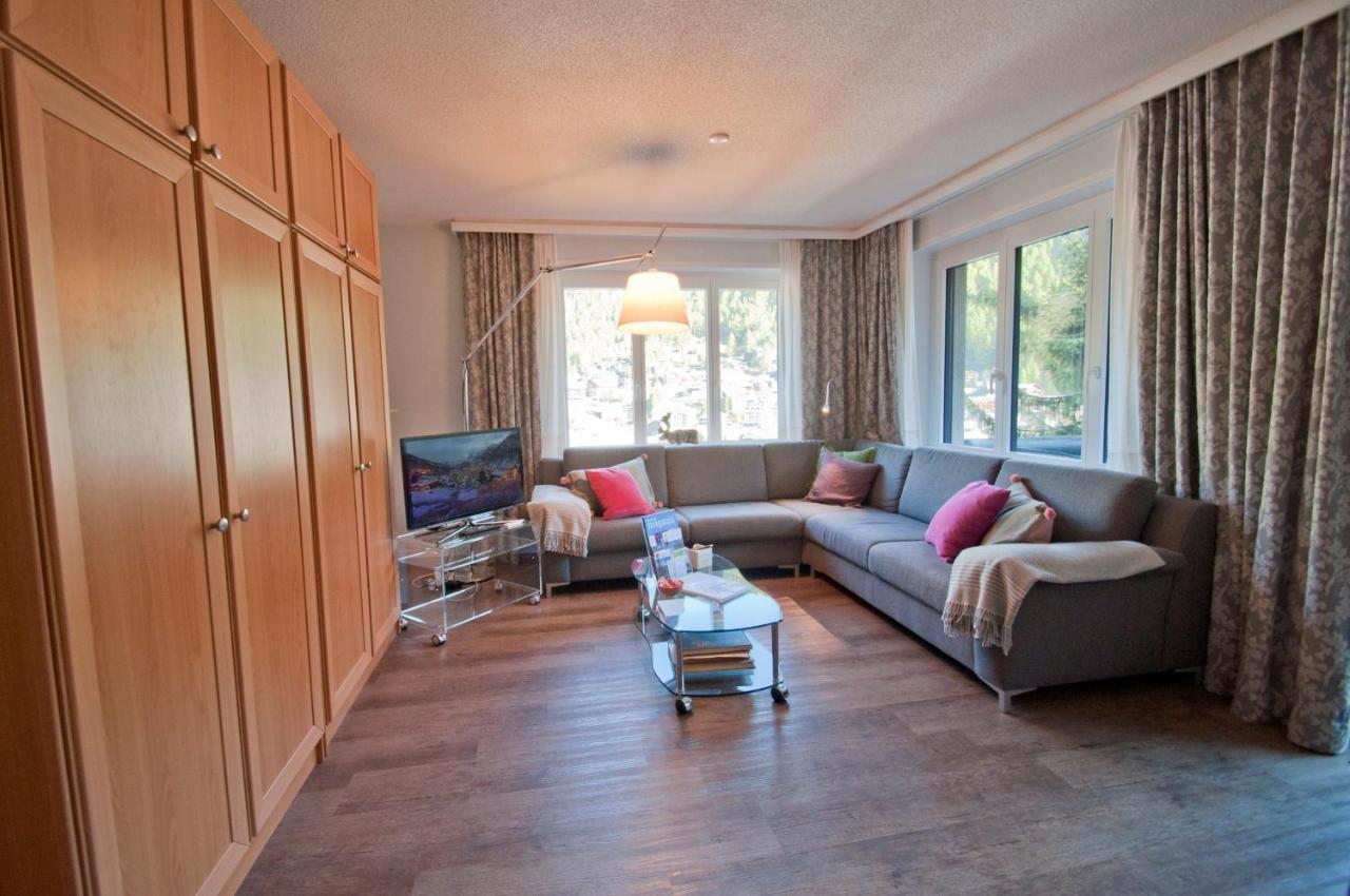 Haus Bodmen C, Apartment Edelweiss Zermatt Kültér fotó